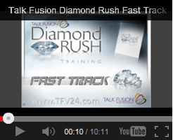Talk Fusion Diamond Rush Fast Track Training deutsch