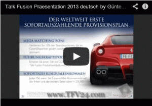Talk Fusion 2013 Geschäftspräsentation deutsch